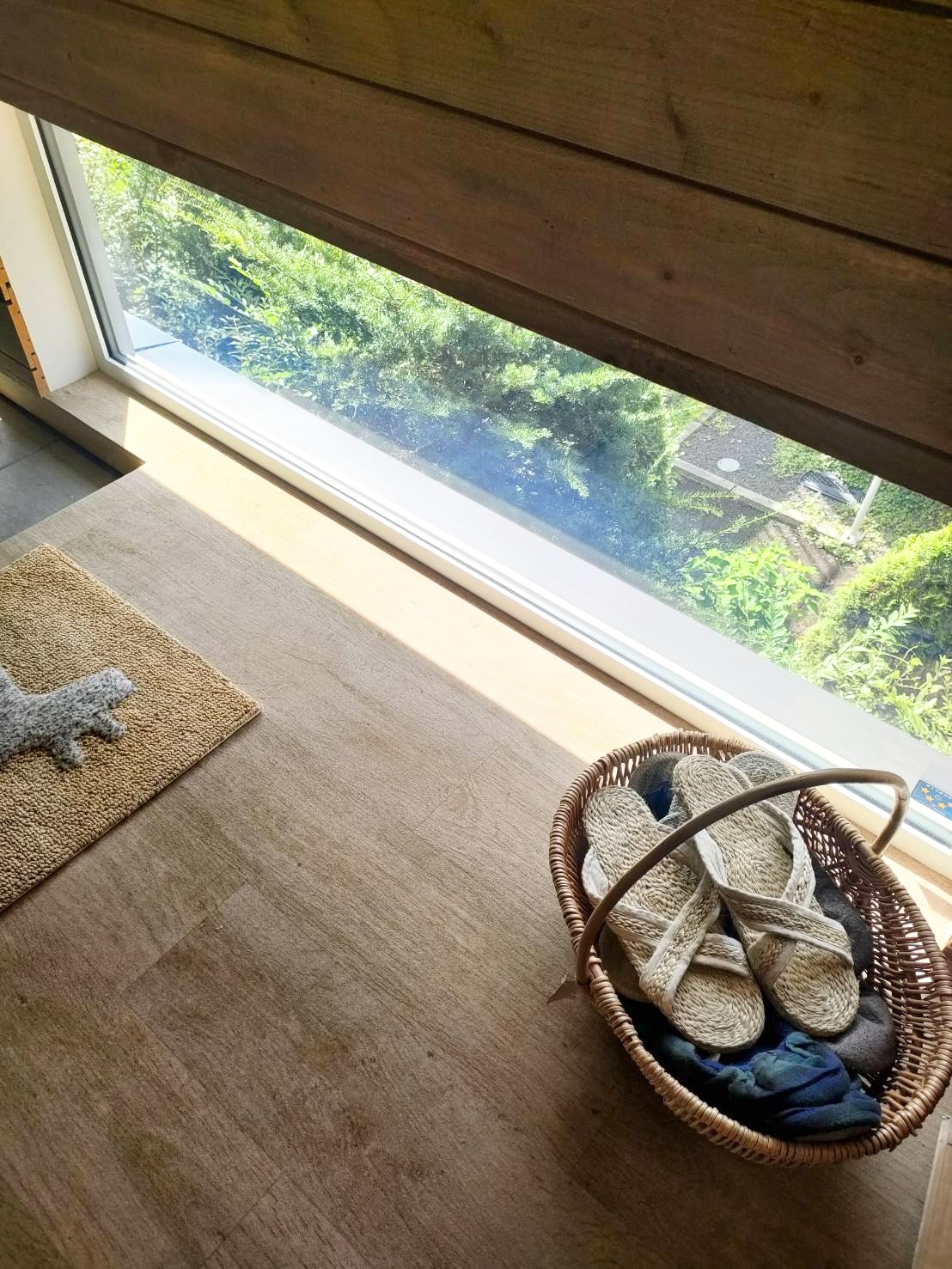 犬が滑らない床リフォーム施工事例 ホワイトオーク すべらない床 renovation北海道