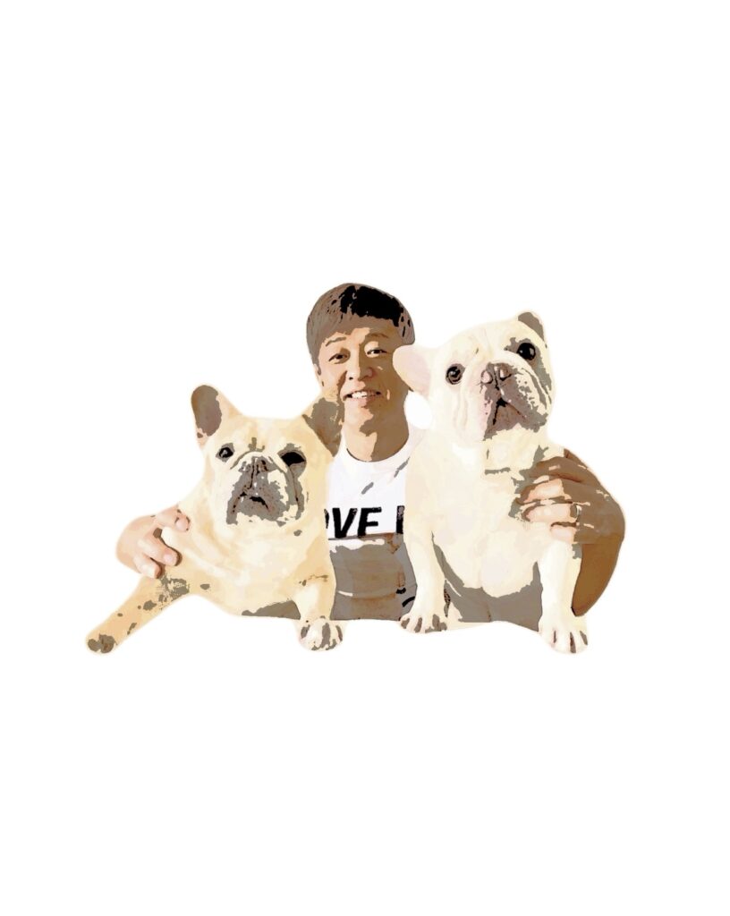 フレンチブルドッグと暮らすB&BFRENCH代表 安井功臣
